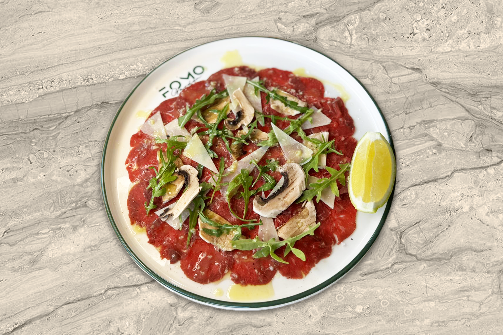 CARPACCIO DE BŒUF