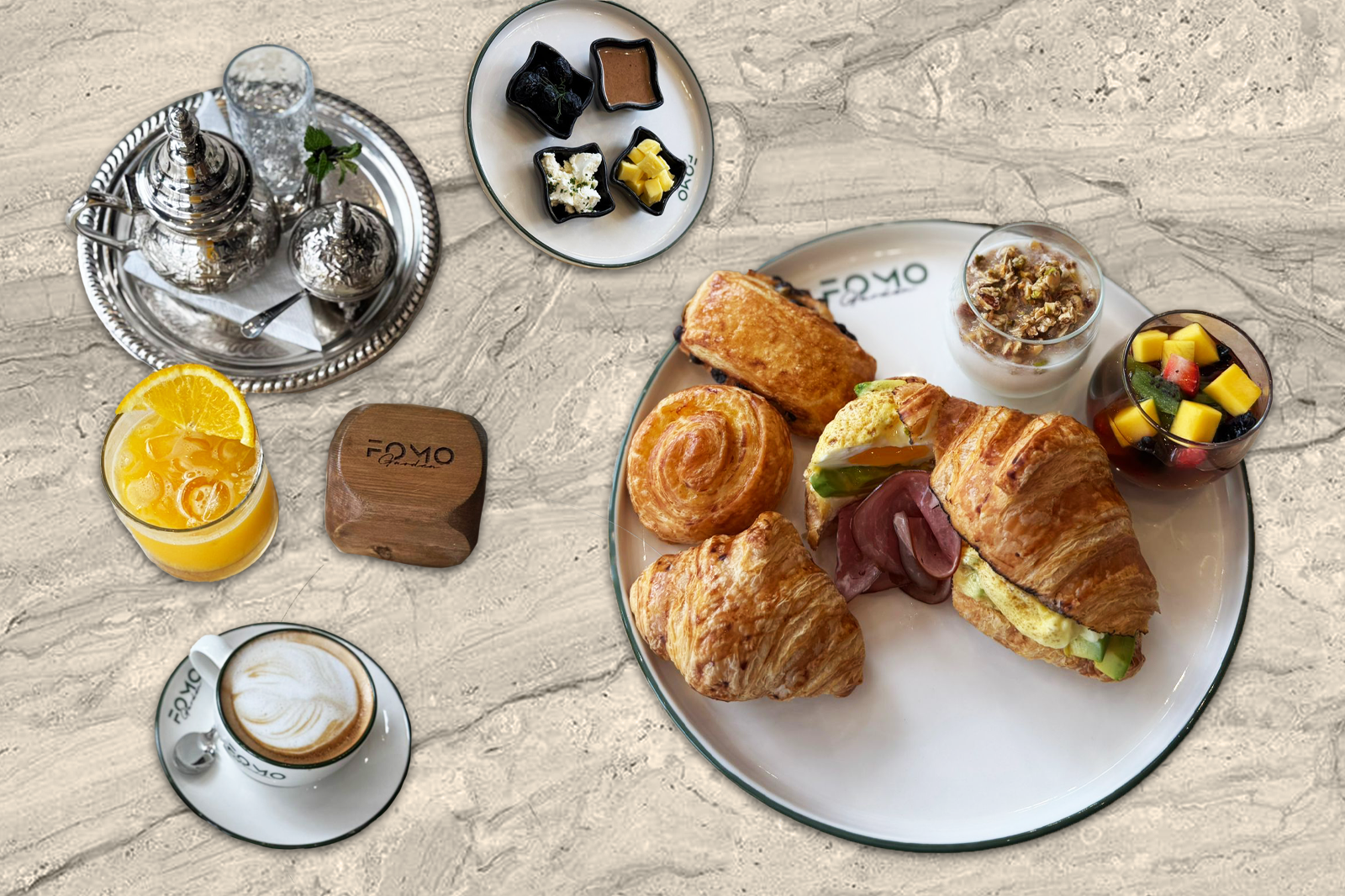 Croissant Benedict Bresaola De Bœuf