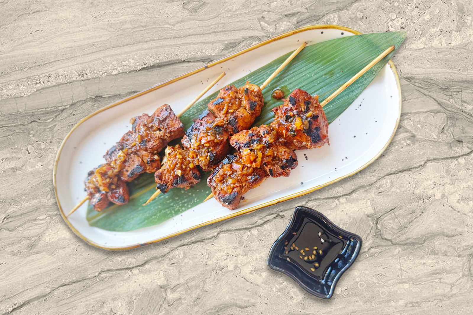 YAKITORI POULET 2 pièces